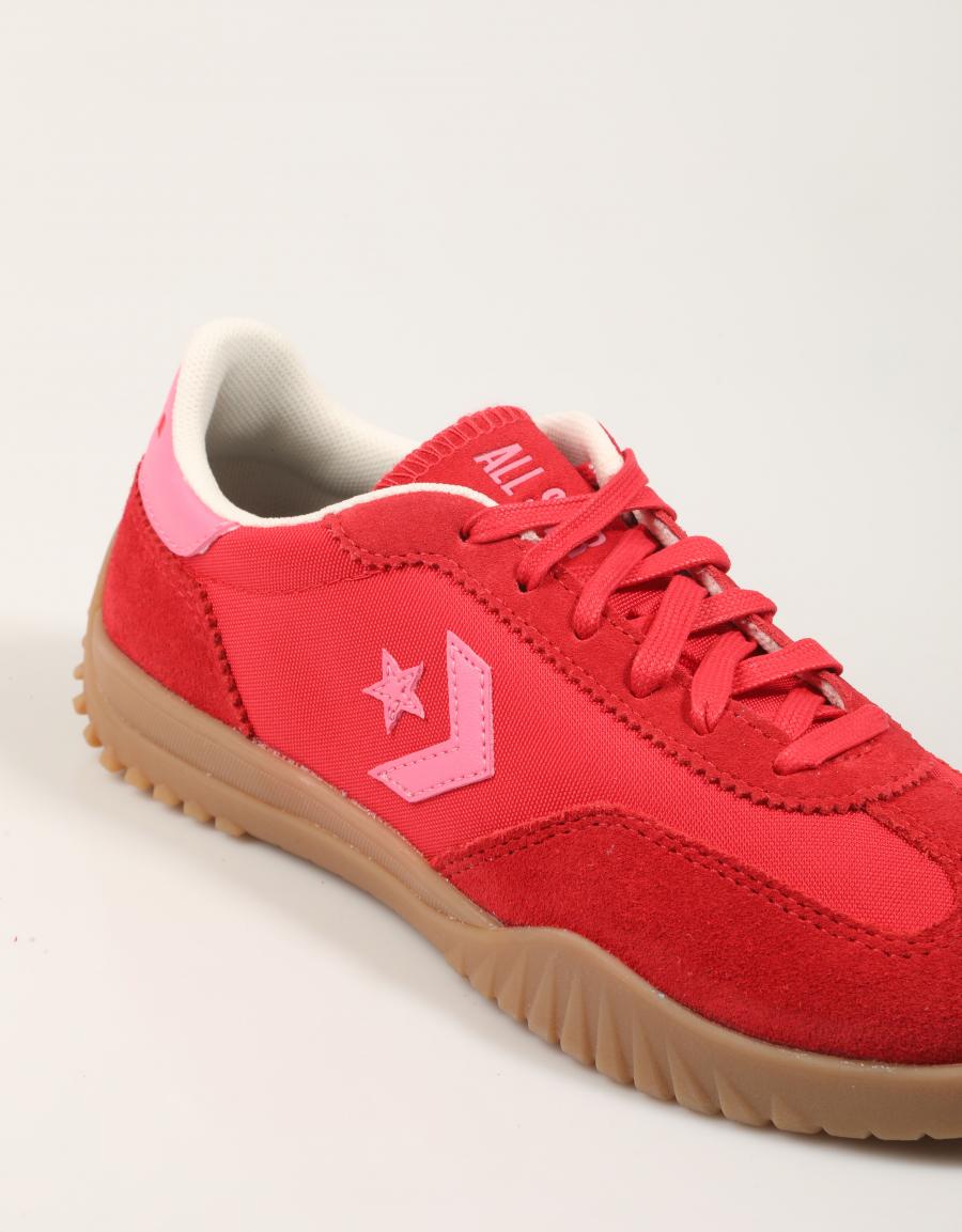 ZAPATILLAS CONVERSE RUN STAR TRAINER SUEDE en color Rojo