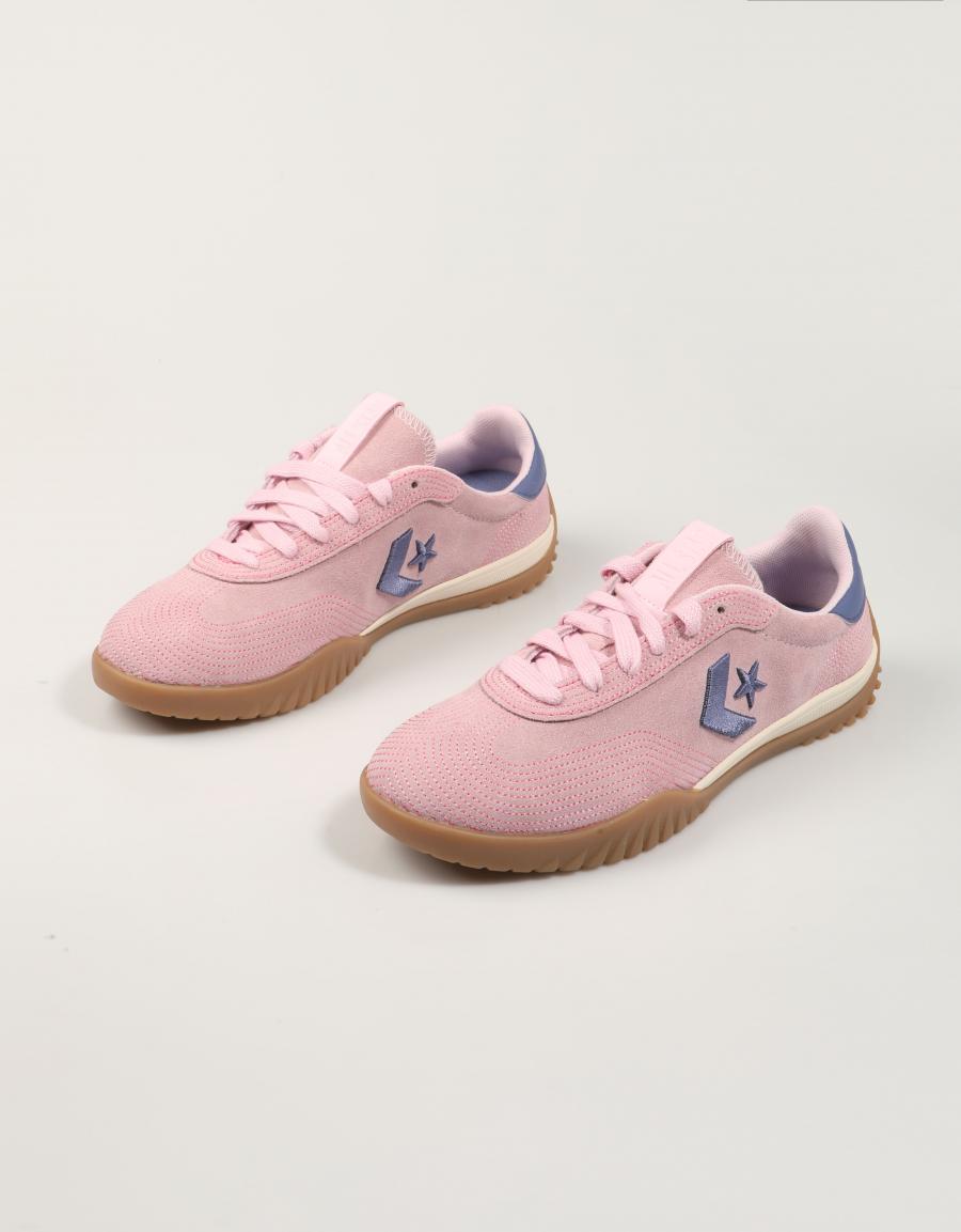 ZAPATILLAS CONVERSE RUN STAR TRAINER SUEDE en color Rosa
