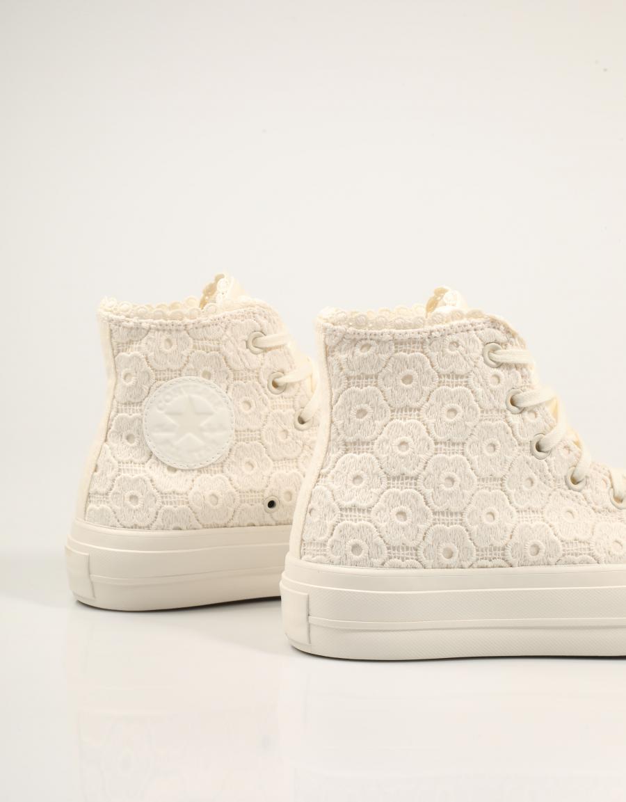 ZAPATILLAS CONVERSE CTAS LIFT EGRET A18888C en color Hielo