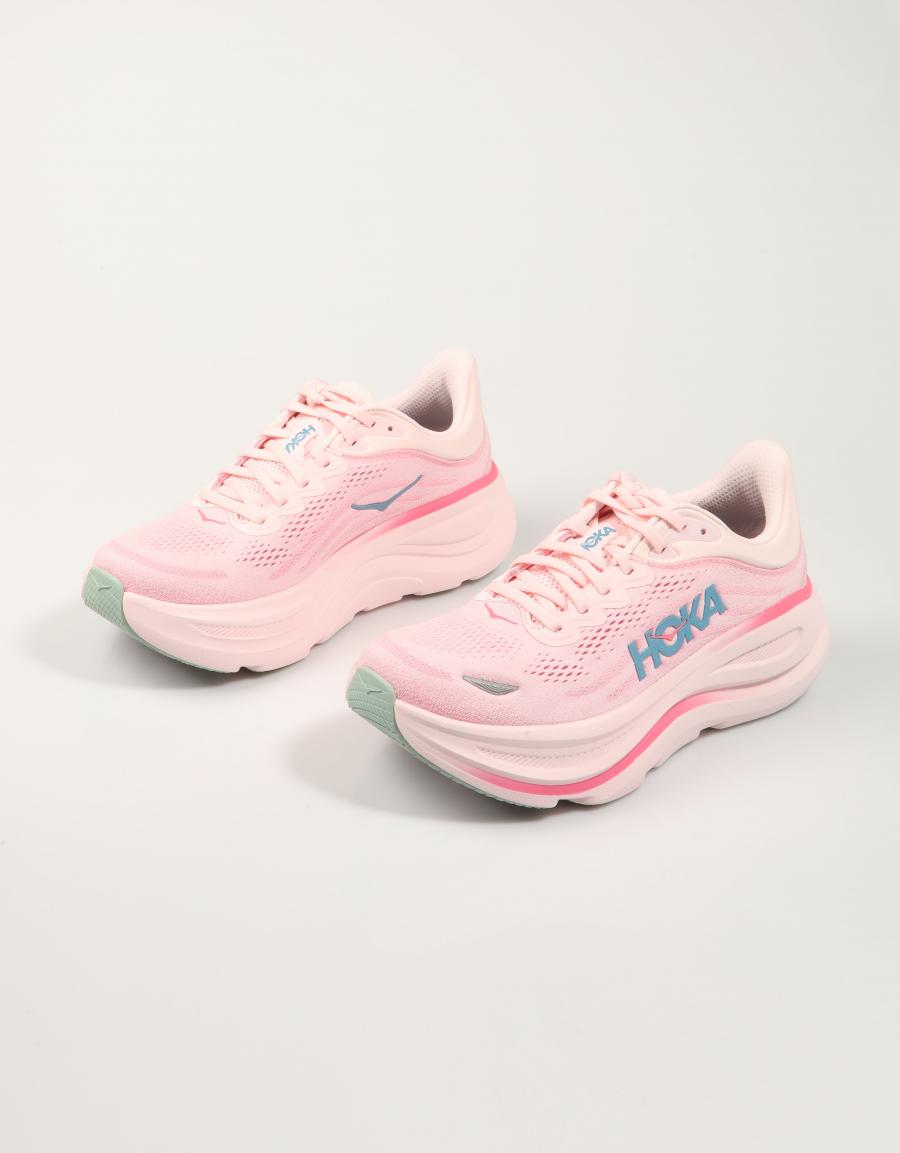 ZAPATILLAS HOKA BONDI 9 en color Rosa