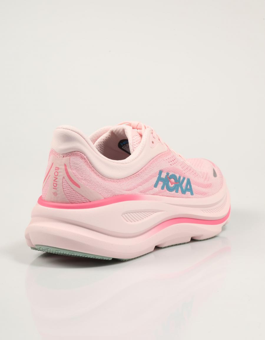 ZAPATILLAS HOKA BONDI 9 en color Rosa