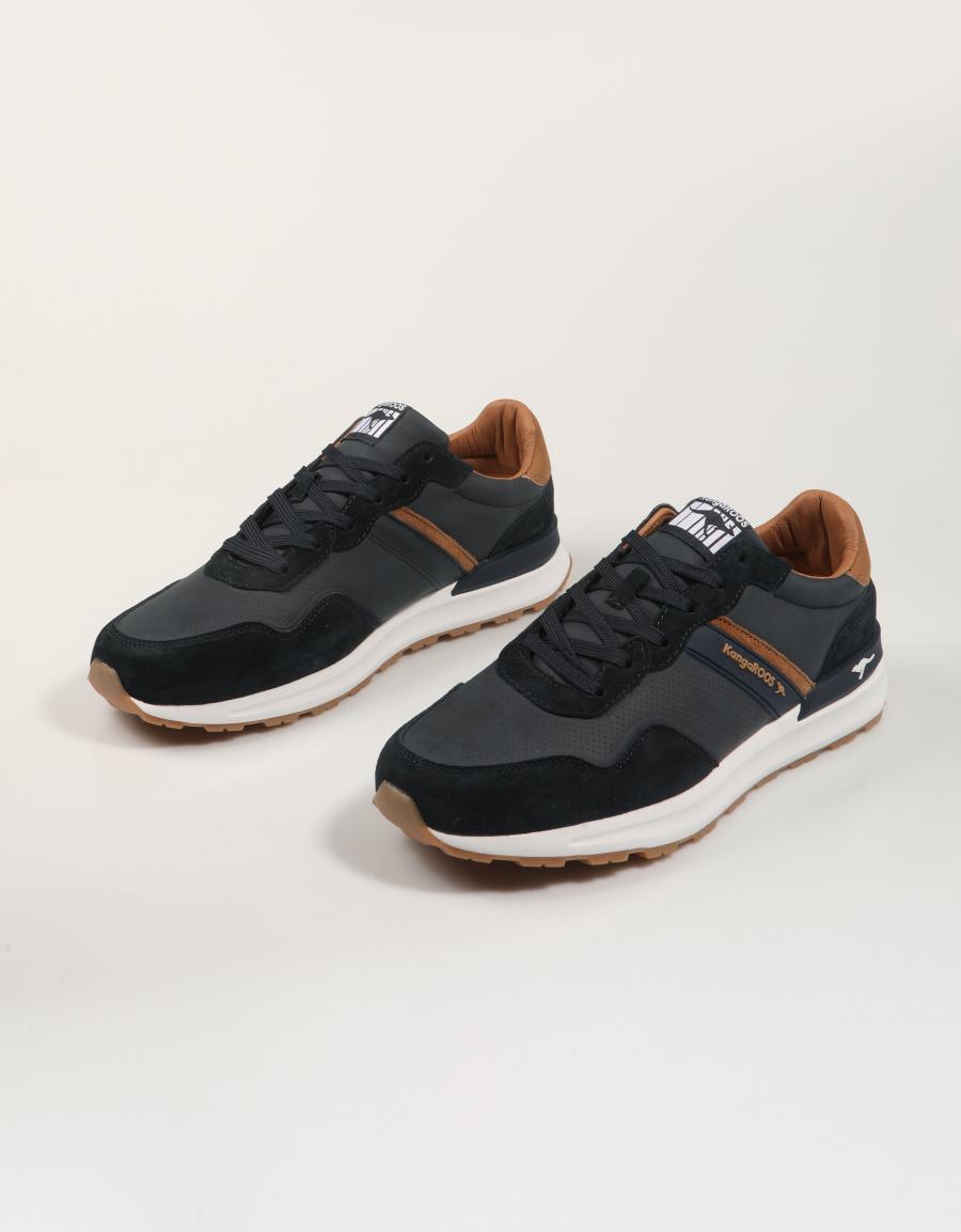 ZAPATILLAS KANGAROOS K002 MARINO en color Azul marino