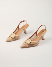 SANDALIAS REBECCA HOPE  en color Beige