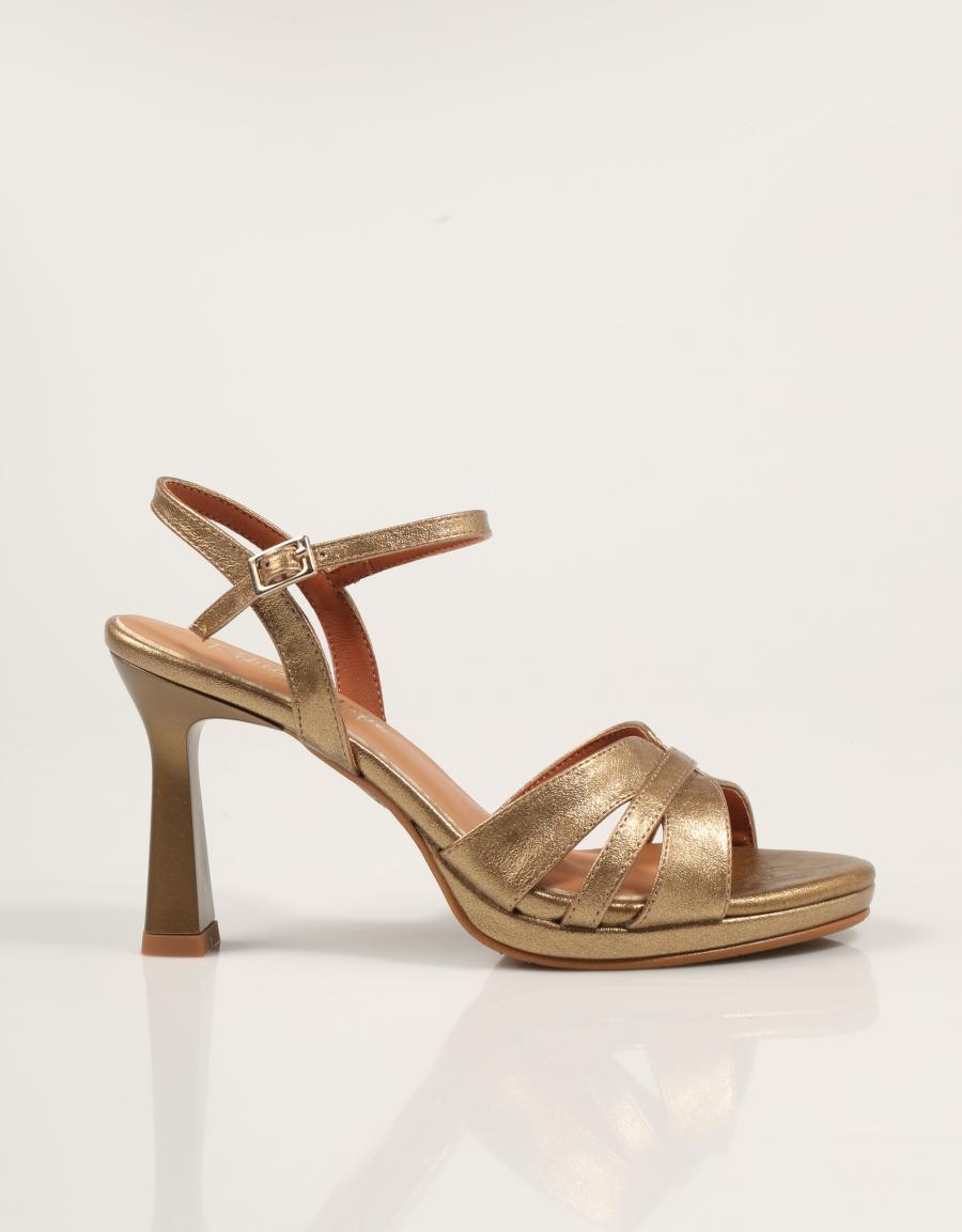 SANDALIAS REBECCA HOPE SANDALIA ORO en color Oro