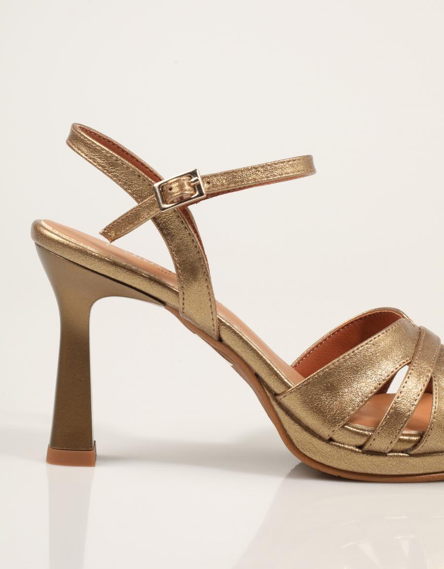 SANDALIAS REBECCA HOPE SANDALIA ORO en color Oro