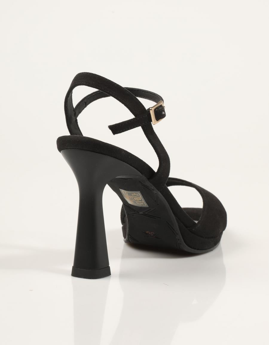 SANDALIAS REBECCA HOPE SANDALIA NEGRO en color Negro