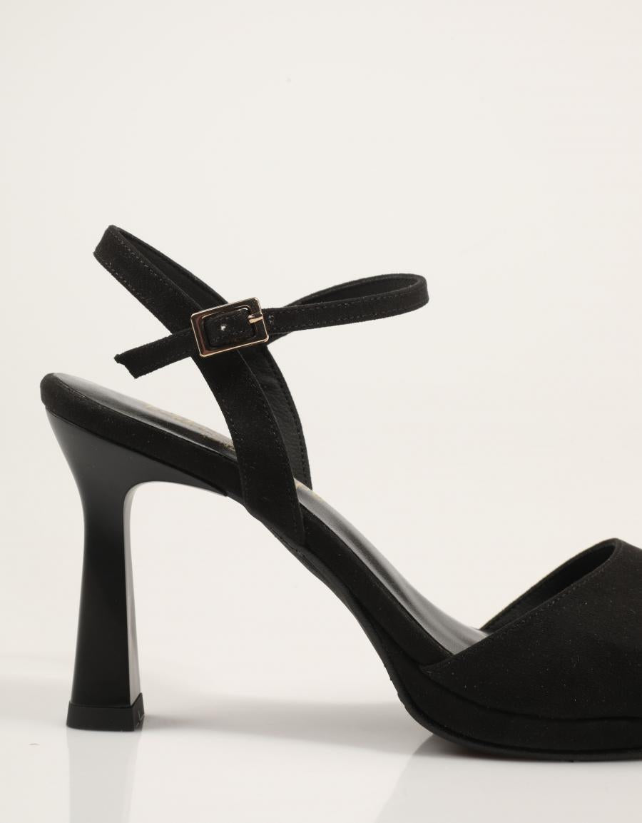 SANDALIAS REBECCA HOPE SANDALIA NEGRO en color Negro