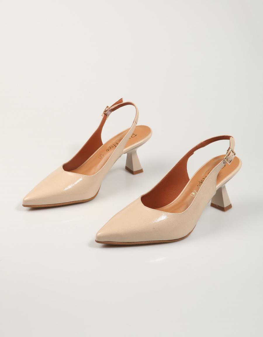 SANDALIAS REBECCA HOPE  en color Beige