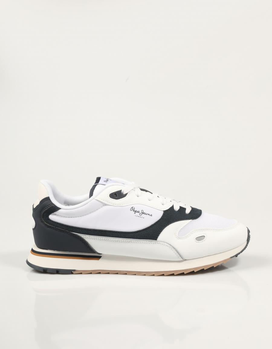 ZAPATILLAS PEPE JEANS BEXLEY ROAD M en color Blanco