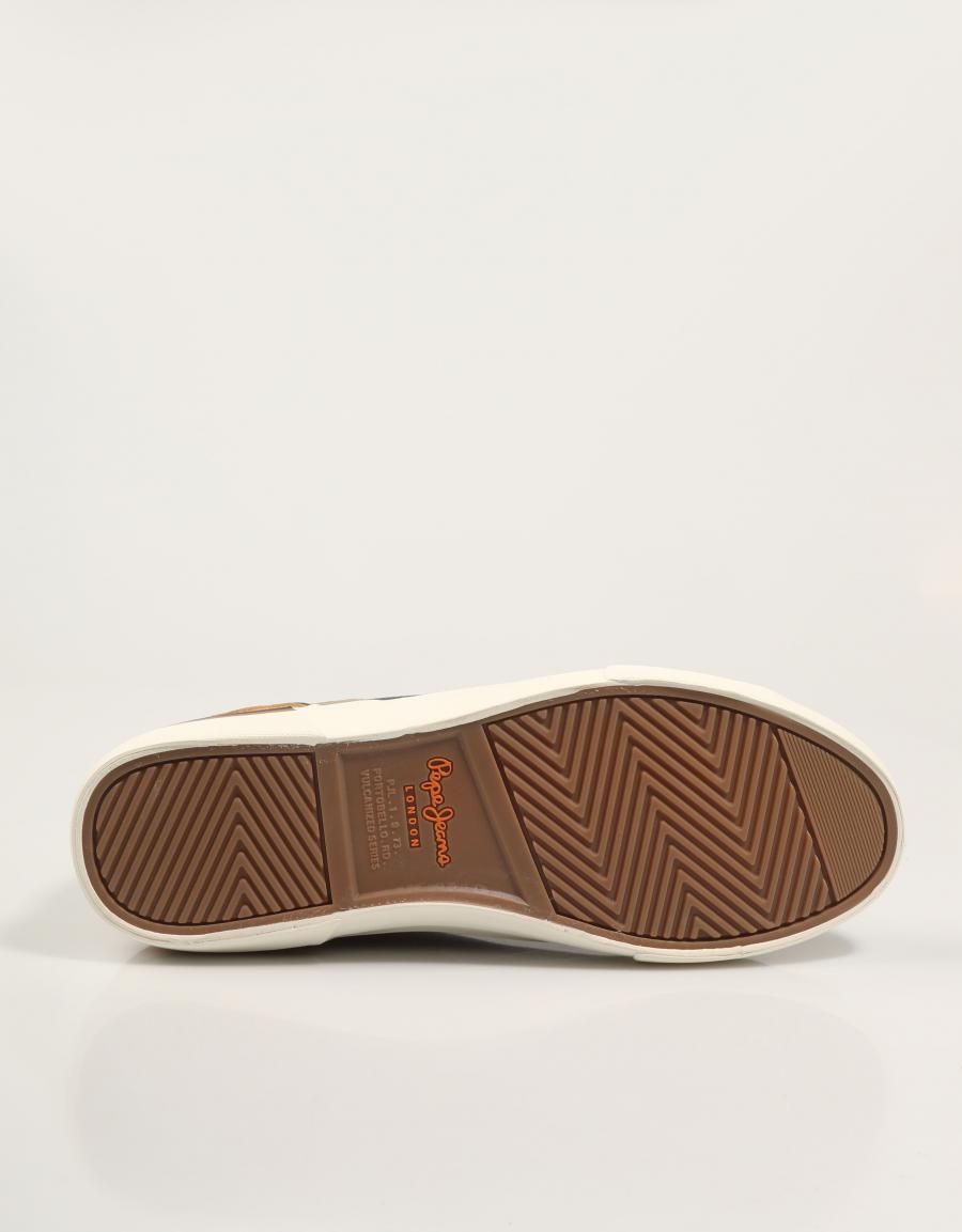 ZAPATILLAS PEPE JEANS KENTON STATE M en color Azul marino