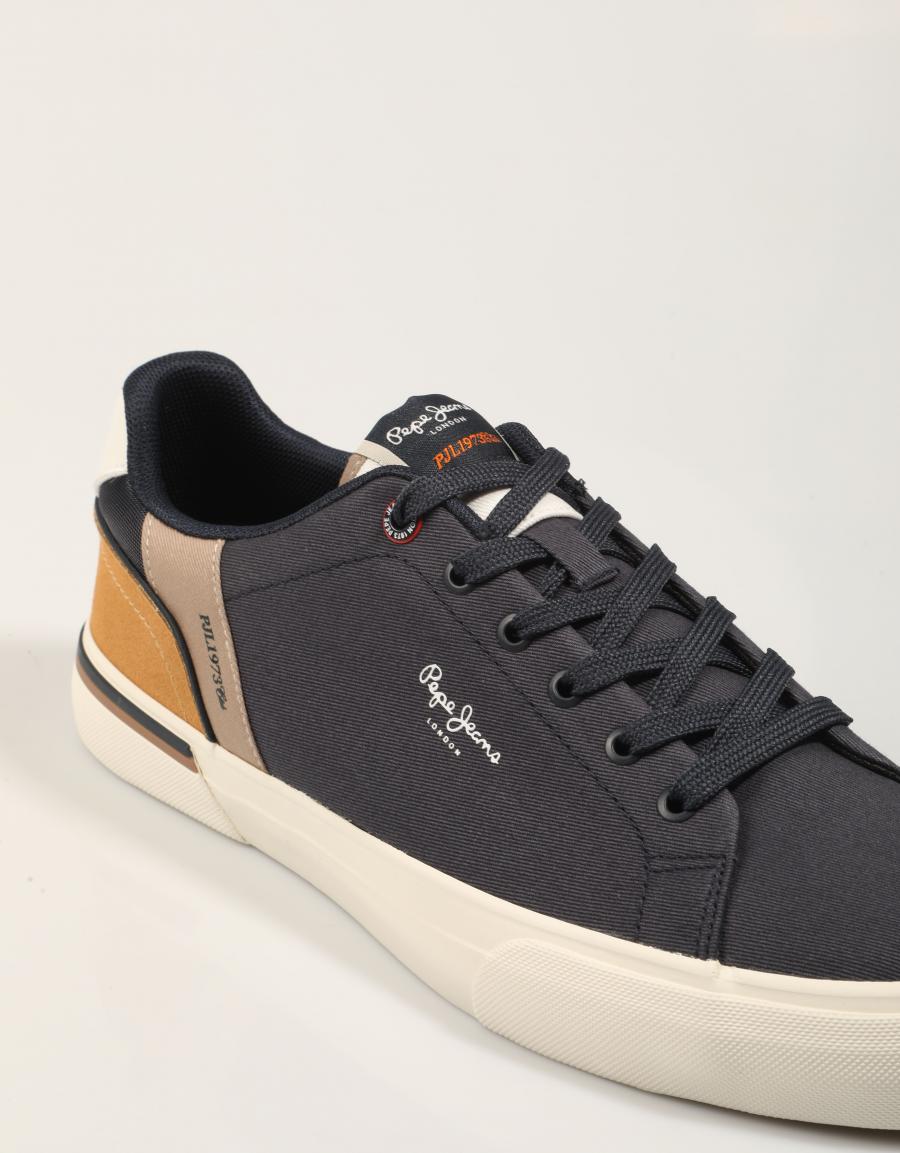 ZAPATILLAS PEPE JEANS KENTON STATE M en color Azul marino