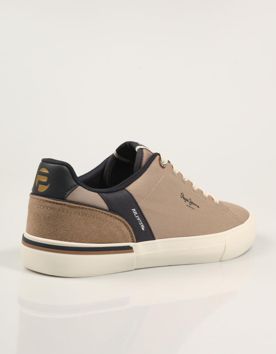 ZAPATILLAS PEPE JEANS KENTON STATE M en color Beige