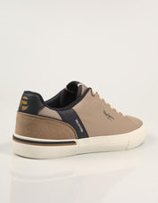 ZAPATILLAS PEPE JEANS KENTON STATE M en color Beige