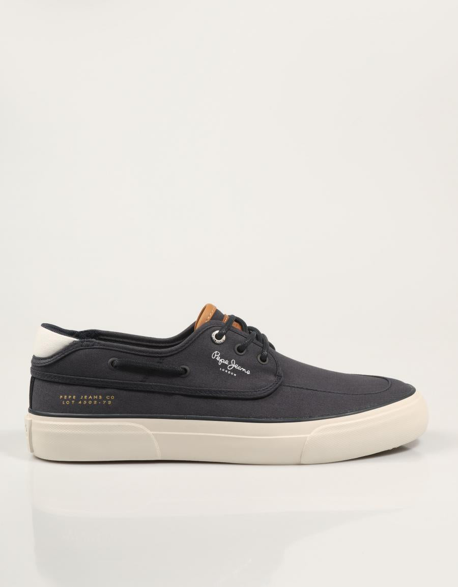 ZAPATILLAS PEPE JEANS TAYLOR BOAT M en color Azul marino