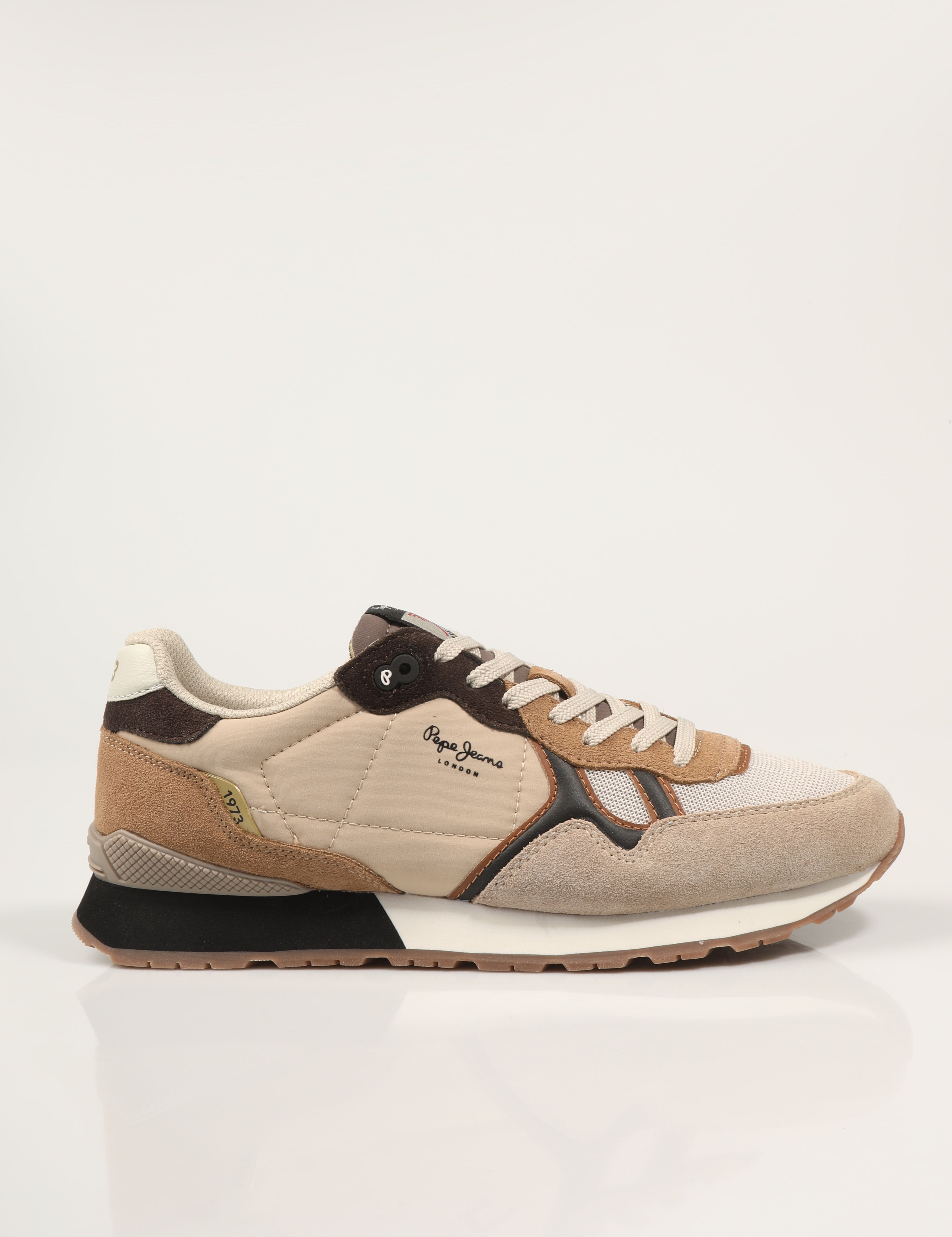 ZAPATILLAS PEPE JEANS BRIT BACK M en color Beige
