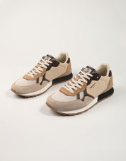 ZAPATILLAS PEPE JEANS BRIT BACK M en color Beige
