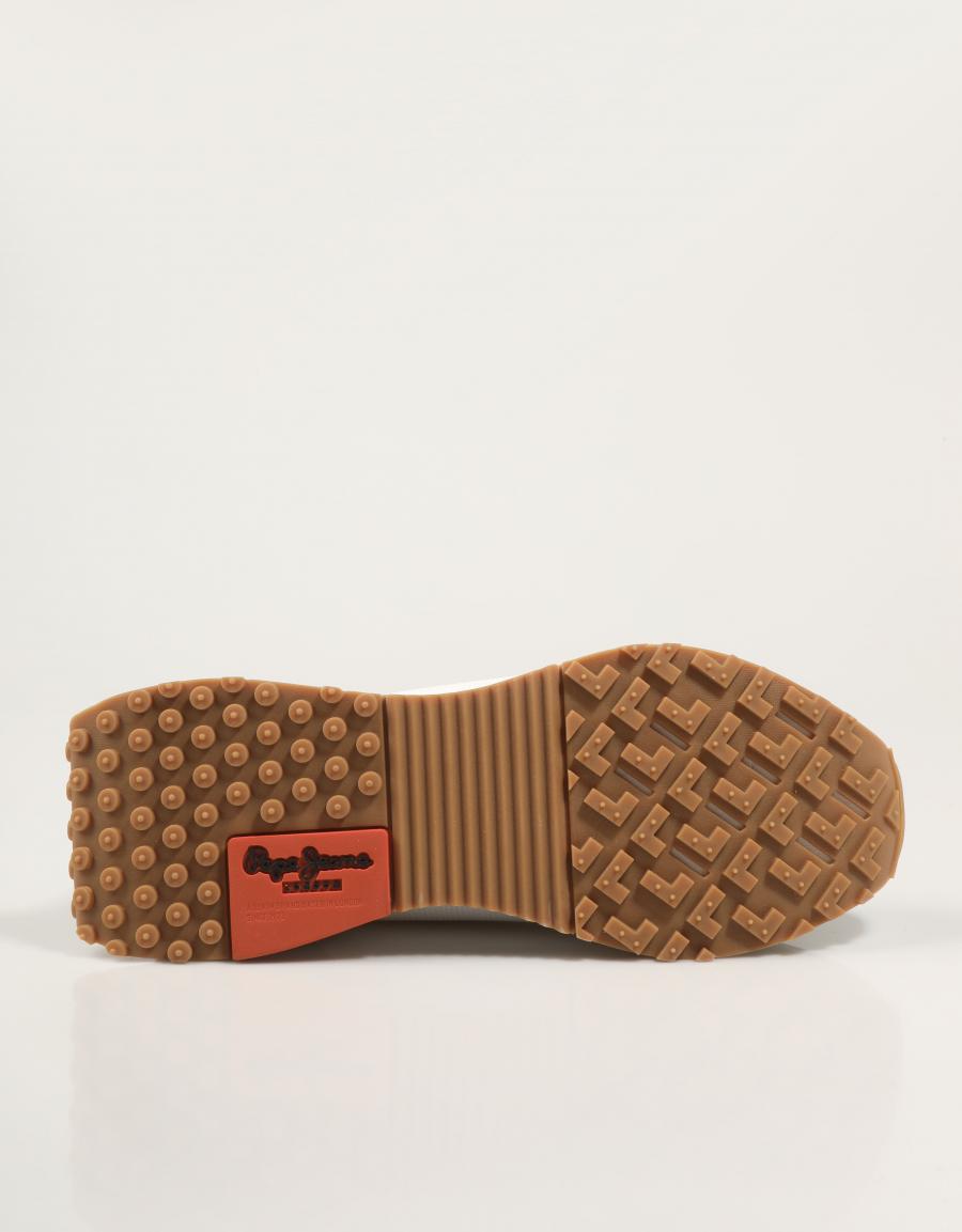 ZAPATILLAS PEPE JEANS ARCHER MESH M en color Blanco
