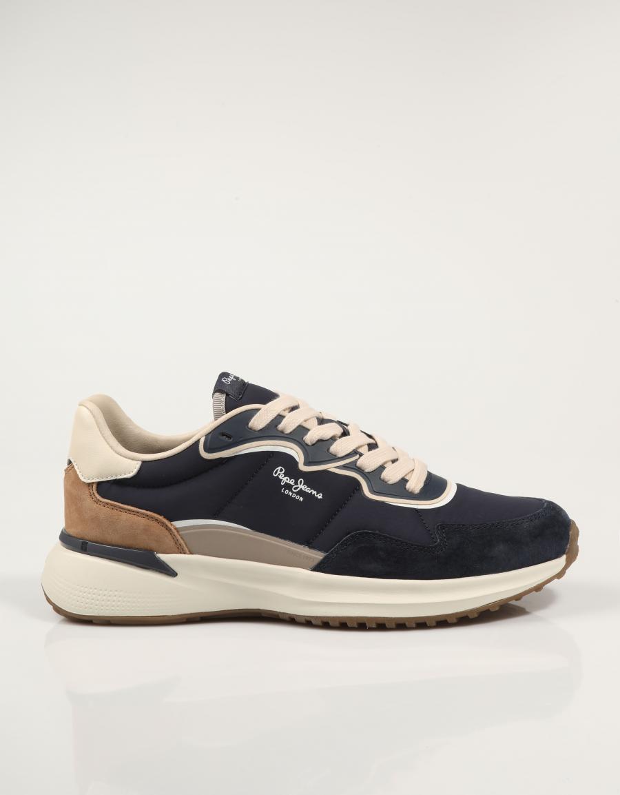 ZAPATILLAS PEPE JEANS BAMBTON CLUB M en color Azul marino