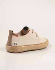 ZAPATILLAS PEPE JEANS PORT NATURE M en color Blanco