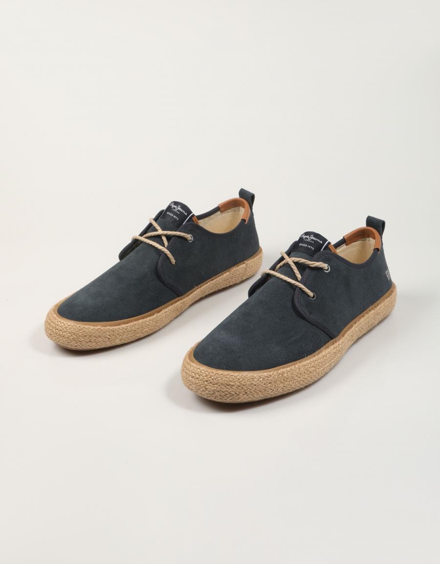 ZAPATILLAS PEPE JEANS PORT CASUAL M en color Blanco