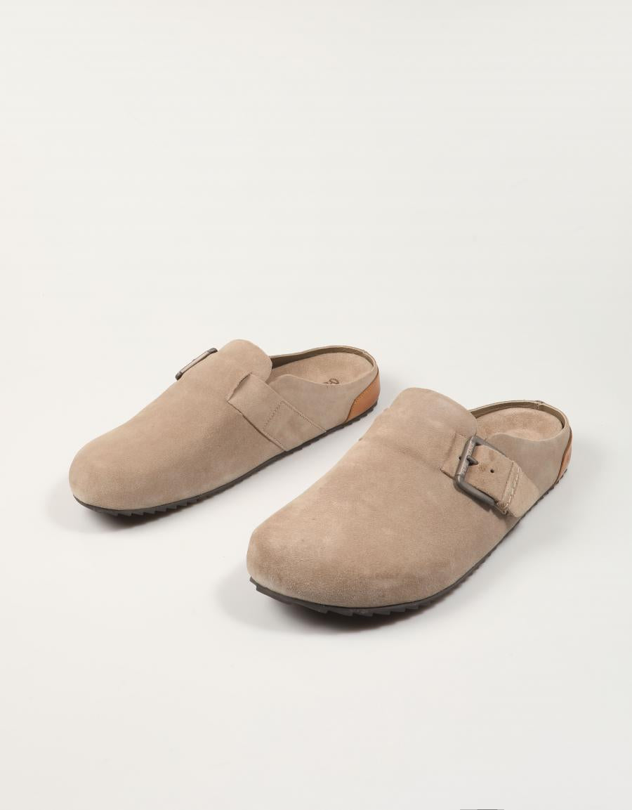 SANDALIAS PEPE JEANS CROBY CLOG M en color Taupe