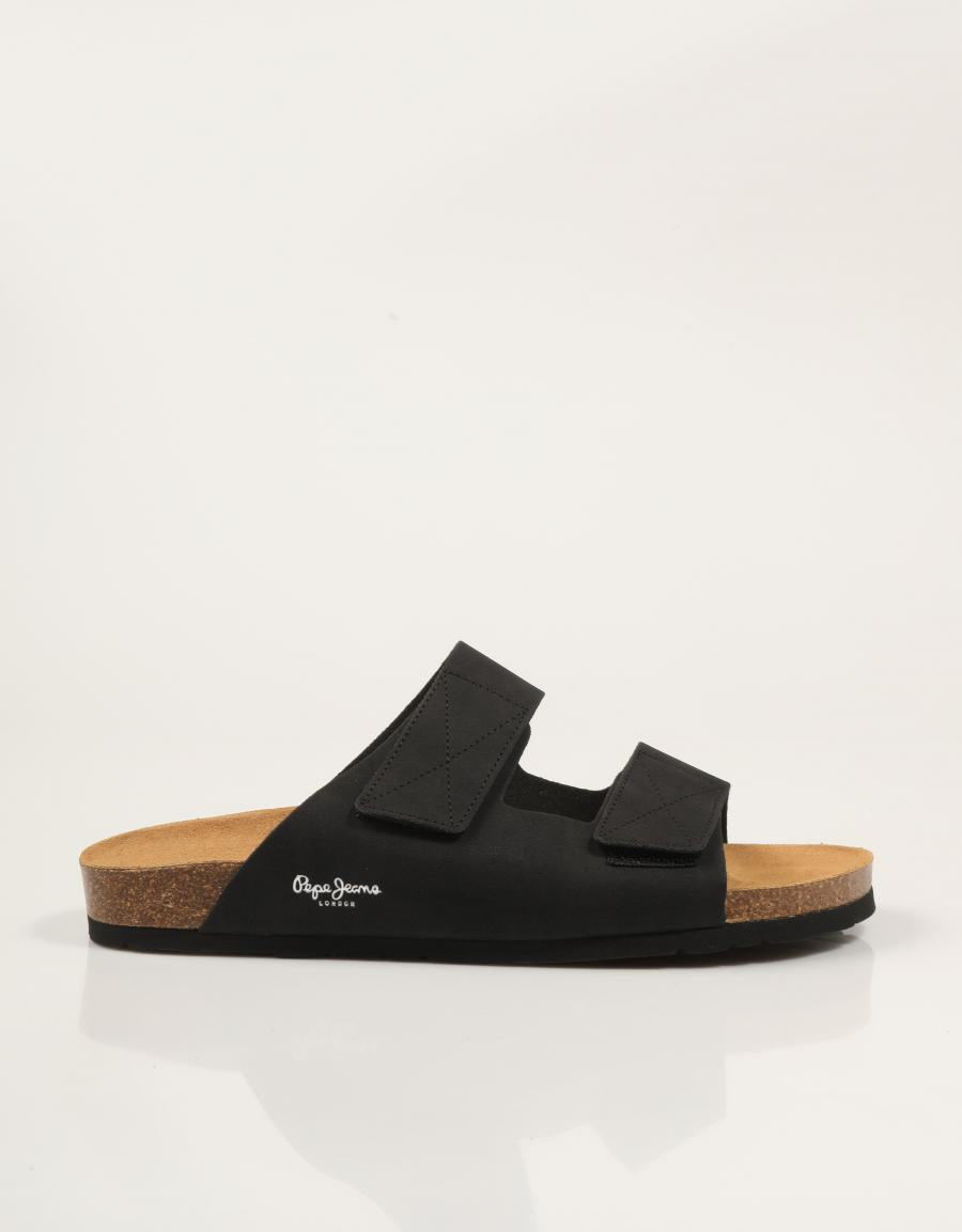 SANDALIAS PEPE JEANS BIO CLUB M en color Negro