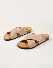 SANDALIAS PEPE JEANS BIO EVOLVE M en color Beige