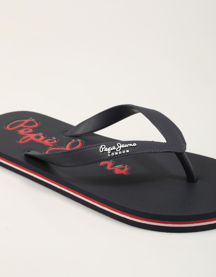 CHANCLAS PEPE JEANS BAY BEACH PARTY I en color Azul marino