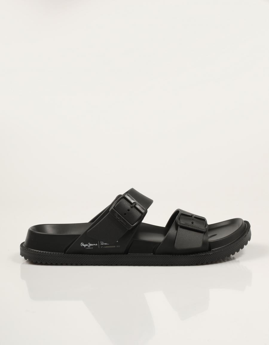 CHANCLAS PEPE JEANS OCEAN BRAND M en color Negro