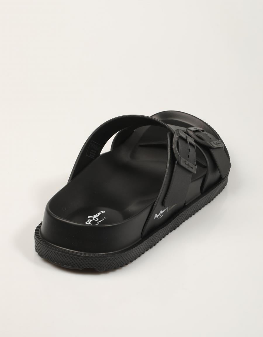 CHANCLAS PEPE JEANS OCEAN BRAND M en color Negro