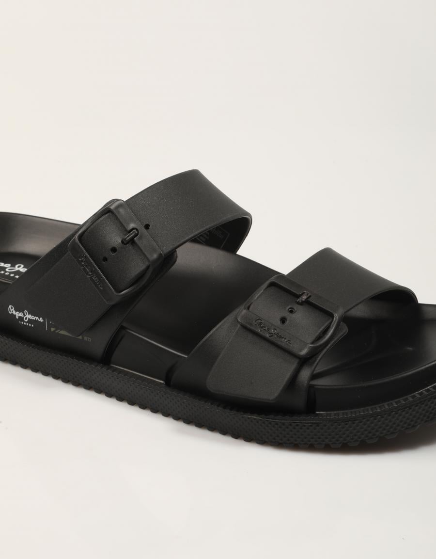 CHANCLAS PEPE JEANS OCEAN BRAND M en color Negro