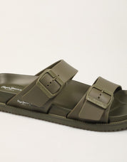CHANCLAS PEPE JEANS OCEAN BRAND M en color Kaki