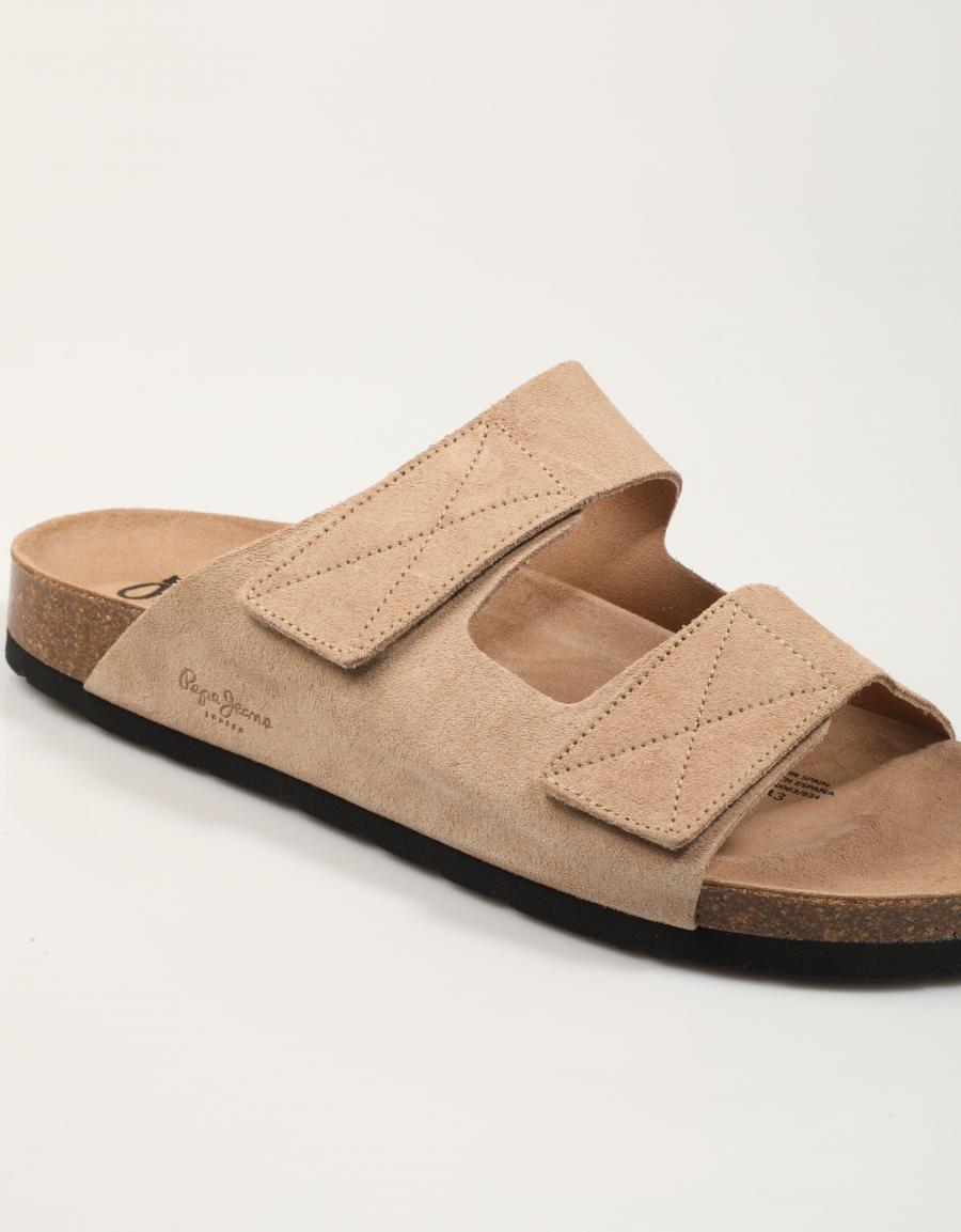 SANDALIAS PEPE JEANS BIO ANTIQUE  PMS800003 en color Beige
