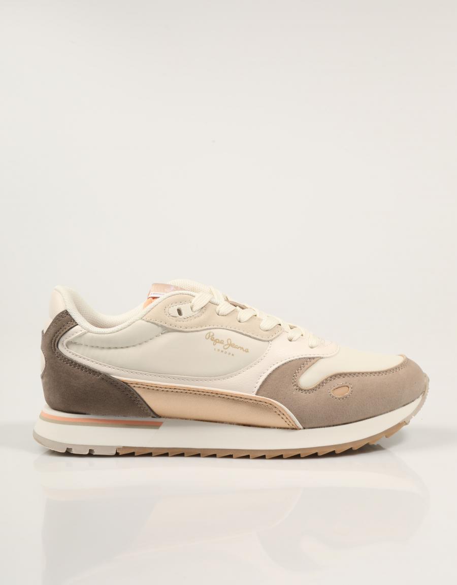ZAPATILLAS PEPE JEANS BEXLEY CITY W en color Beige