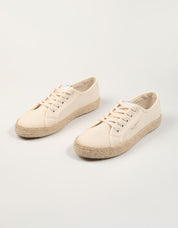 ZAPATILLAS PEPE JEANS BRADY JUTE W en color Beige