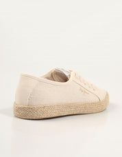 ZAPATILLAS PEPE JEANS BRADY JUTE W en color Beige