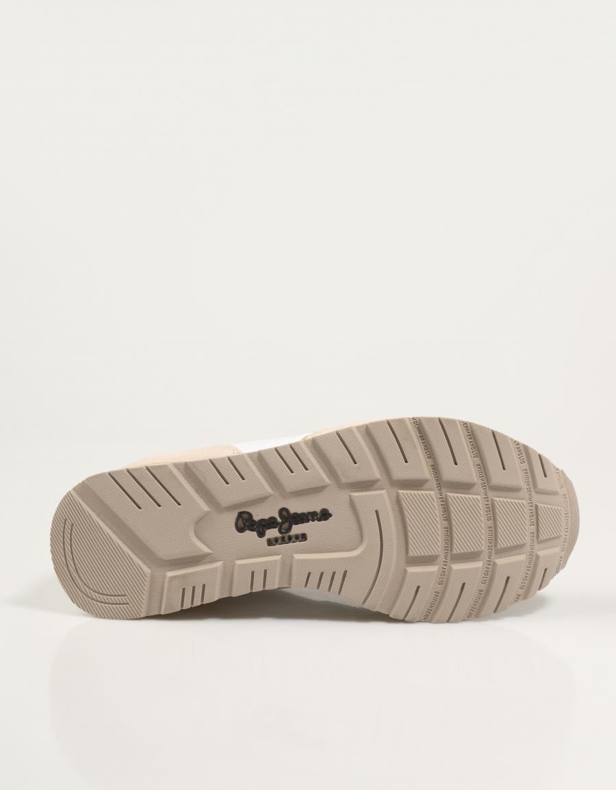 ZAPATILLAS PEPE JEANS BRIT GLEN W en color Blanco