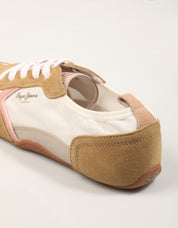 ZAPATILLAS PEPE JEANS NOA SPORTY W en color Blanco