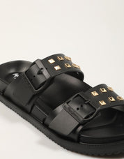 CHANCLAS PEPE JEANS OCEAN STUDS en color Negro