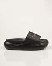 CHANCLAS PEPE JEANS BELLA LOG W en color Negro