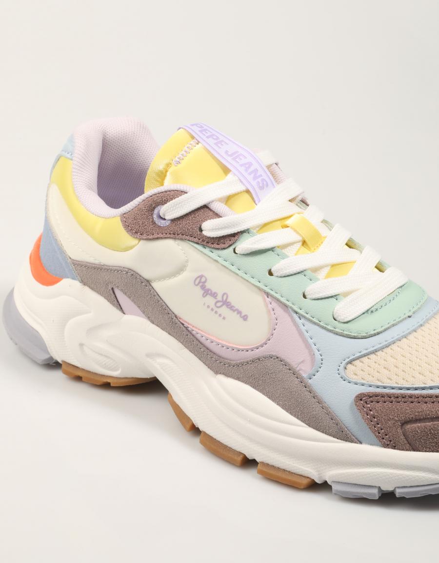 CHANCLAS PEPE JEANS MAVE NEON W en color Multicolor