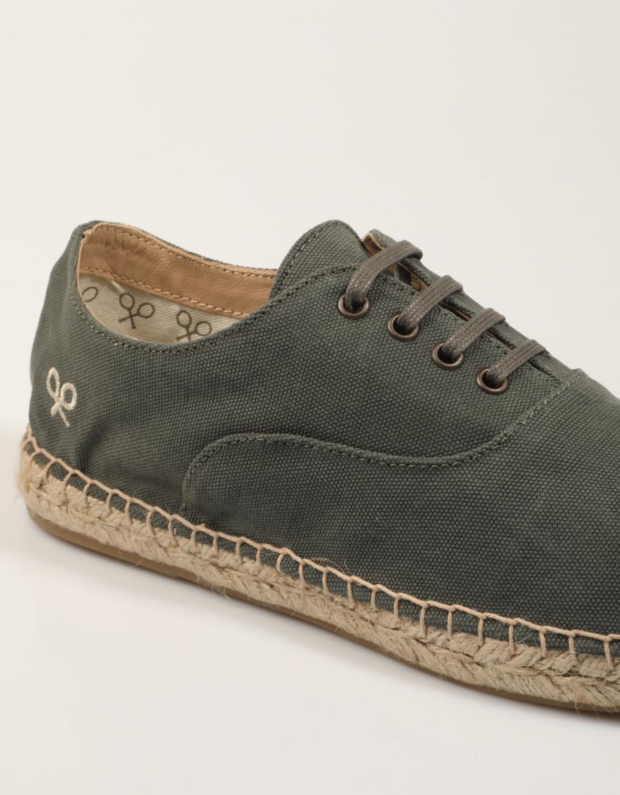 ALPARGATAS SILBON ALPARGATA en color Kaki