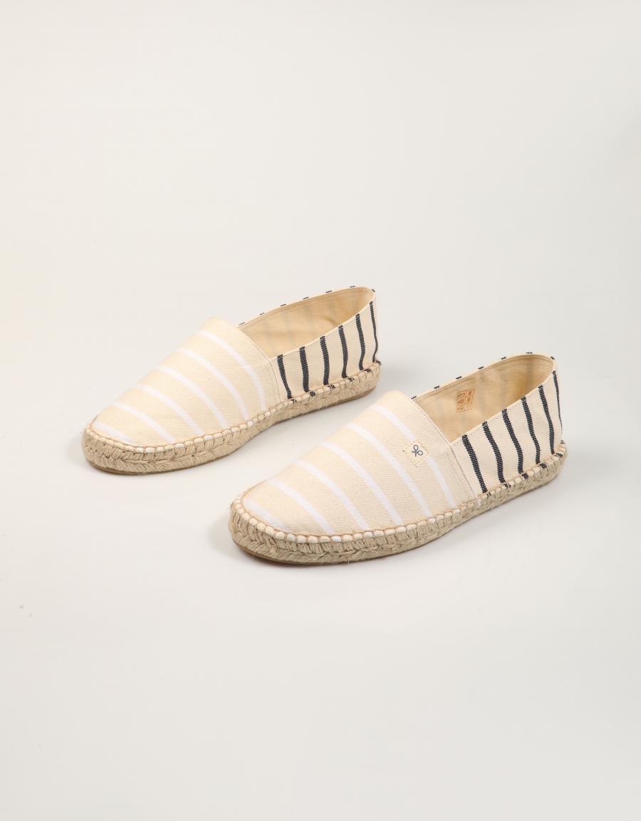 ALPARGATAS SILBON ALPARGATA en color Beige