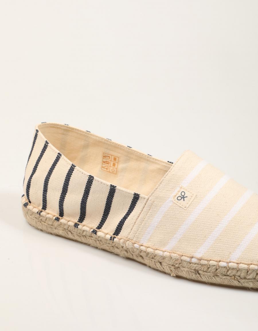 ALPARGATAS SILBON ALPARGATA en color Beige