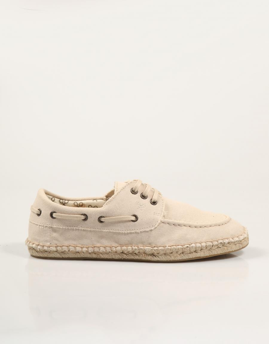 NAUTICOS SILBON ALPARGATA CUBIERTA NAUTICO en color Beige