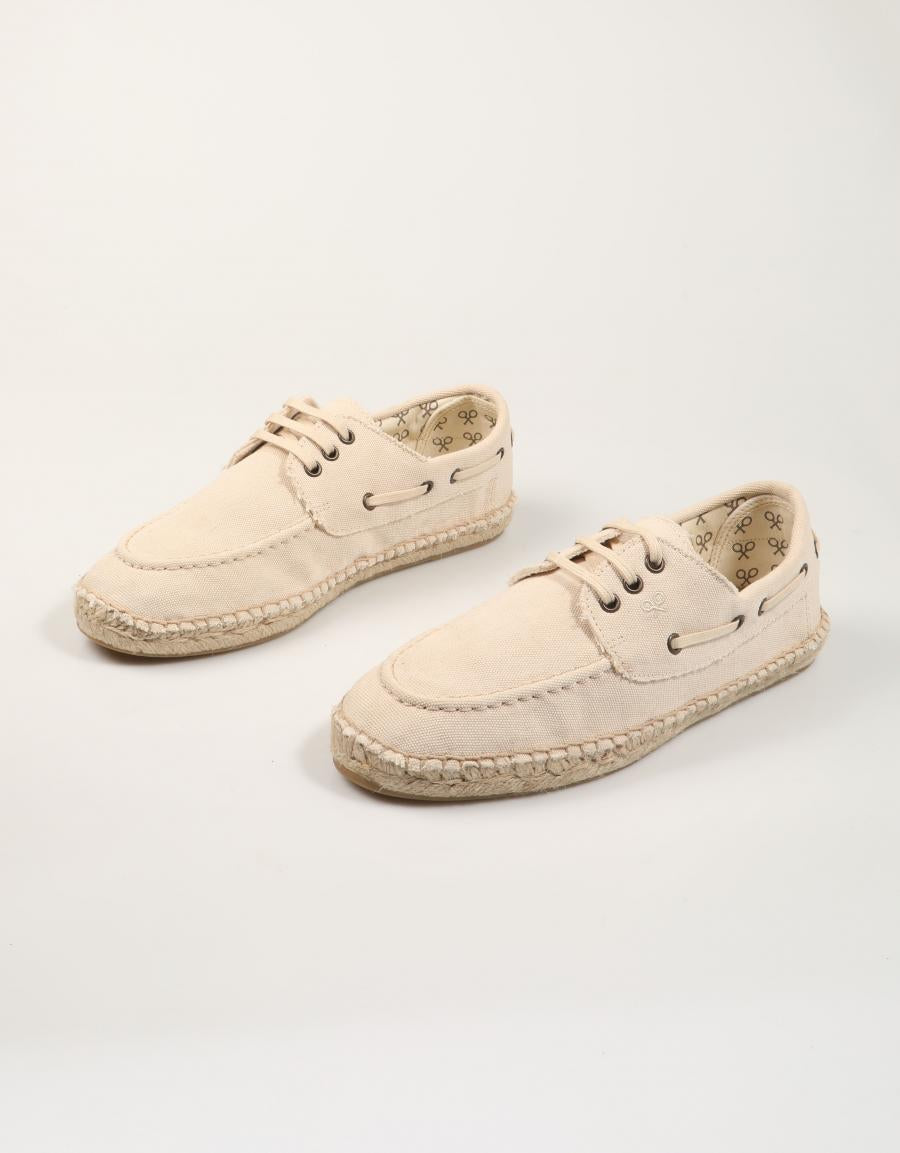 NAUTICOS SILBON ALPARGATA CUBIERTA NAUTICO en color Beige