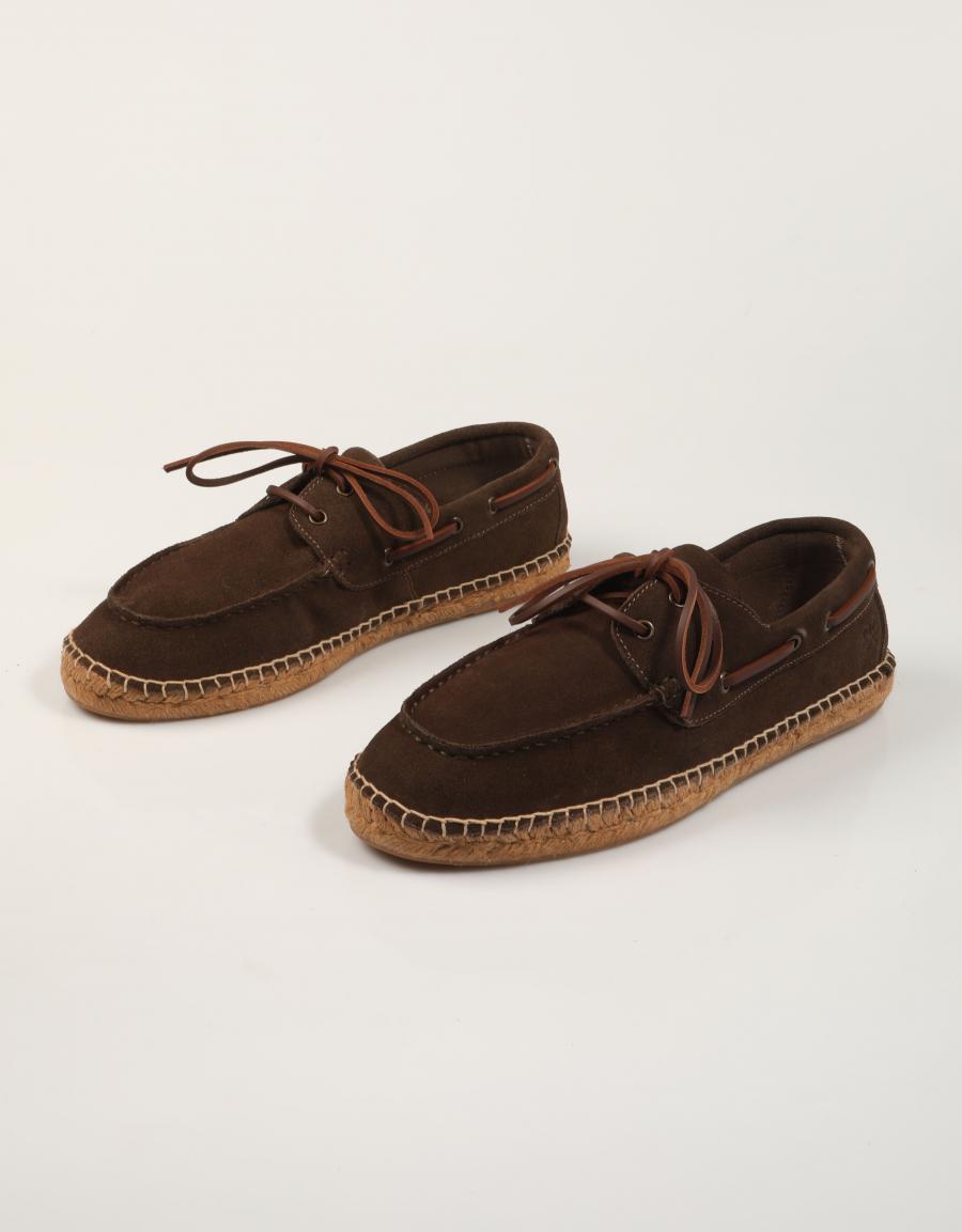 NAUTICOS SILBON ALPARGATA CUBIERTA NAUTICO en color Marron