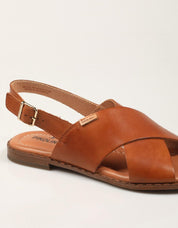 SANDALIAS PIKOLINOS ALGAR W0X-0576 en color Cuero