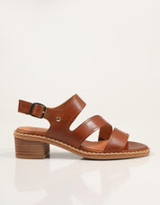 SANDALIAS PIKOLINOS BLANES W3H-1635 en color Cuero