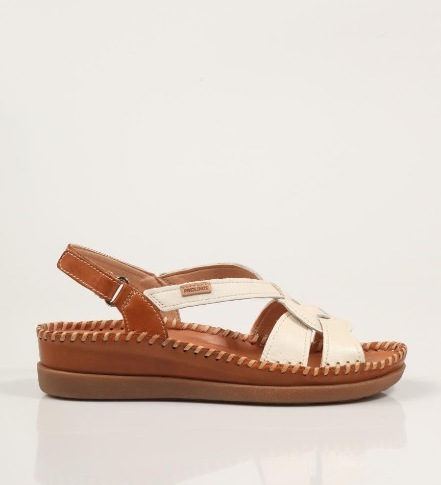 SANDALIAS PIKOLINOS CADAQUES W8K-1839C2 en color Blanco